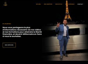 Image aperçu du site Millionnaire en 5ans